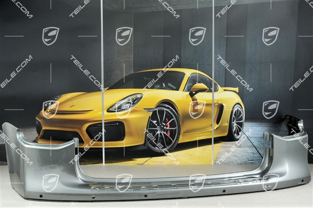 Stoßstange hinten, V6 / S/Turbo, mit PDC Löchern, Facelift