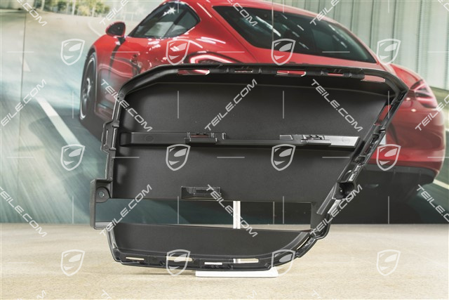 Air duct closed, black, R