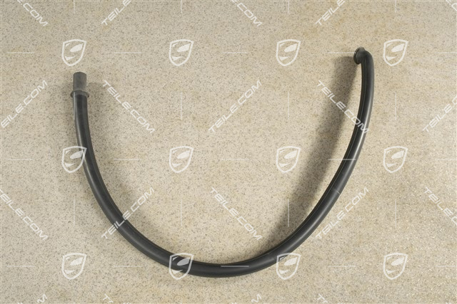 Convertible top compartment water drain hose, L