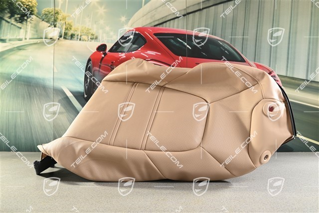 Lehnenbezug, Komfortsitz, Glattleder für Klimasitze / belüftet, Mojave, L