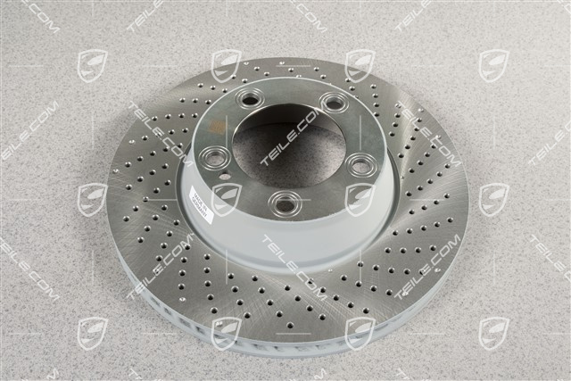 Tarcza hamulcowa, centralne mocowanie, Carrera S/4S/GTS, R