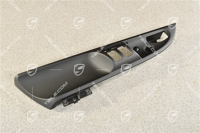 Blenda tapicerki, Osłona klamki, Cabrio, Czarna, L