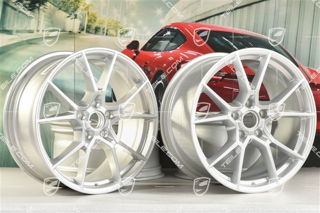 20-inch Cayenne S wheel rim set, 10,5J x 20 ET55 + 9J x 20 ET50