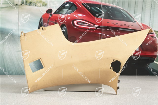 Tapicerka słupka-D, Materiałowa, Sand beige, Bose, R