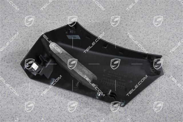 Verkleidung Sicherheitsgurt, Schwarz, L