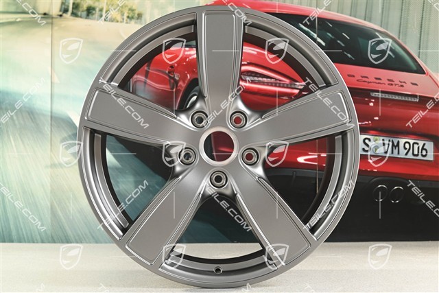 20" Felga Carrera Sport, 8,5J x 20 ET57, platinum satynowy półmat