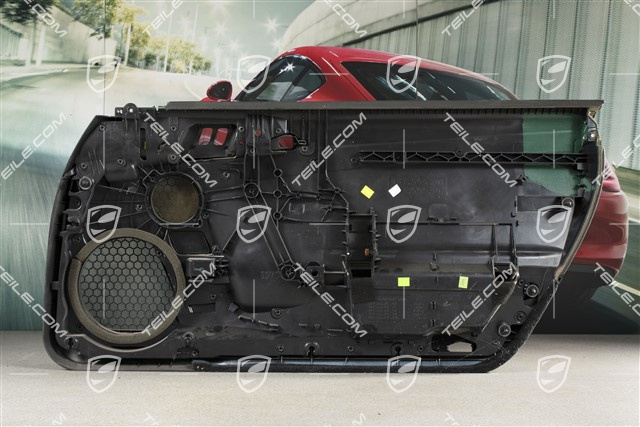 Tapicerka drzwi, ASK sound system, skóropodobna, czarna, L