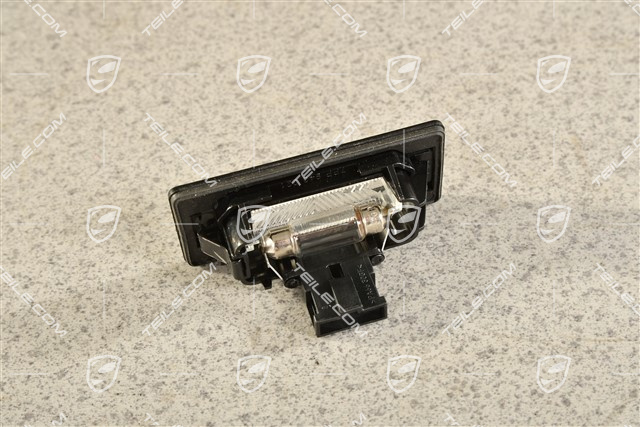 Number plate light, L=R