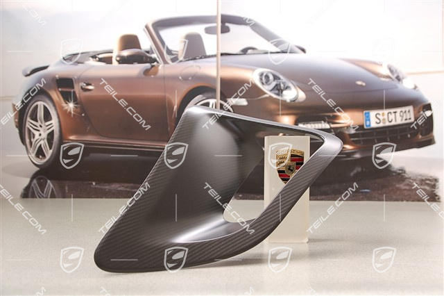 Lufteinlass Gitter für Seitenteil, Carbon, GT2 RS, L