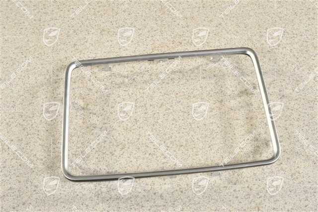 Trim, rear centre console, Galvano silver