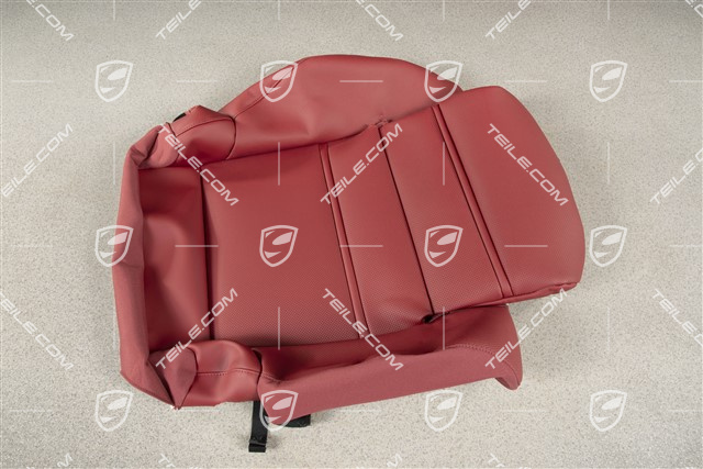 Sitzbezug / Bezug, Sitzkissen, Leder, Belüftet, Bordeauxrot, L