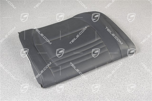 Back seat backrest, Rear, Leatherette, Metropole blue, Convertible, R