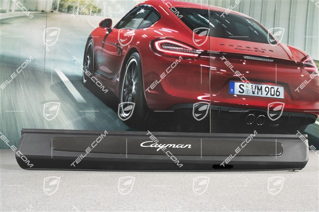 Listwy ozdobne progów wewnętrznych, podświetlane, Carbon, "Cayman", zestaw, L+R