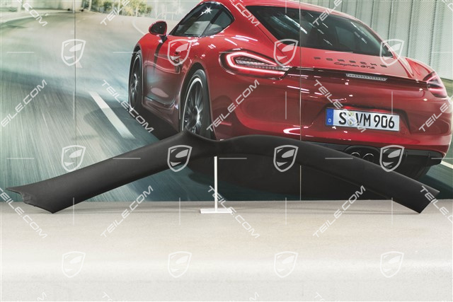 Tapicerka słupka-A, Coupe, Skóropodobna, Czarna, R