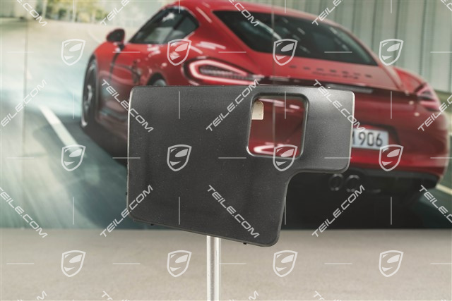 Osłona ogranicznika drzwi, czarna, R