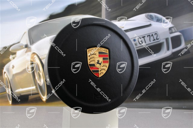 Airbag, leather, black