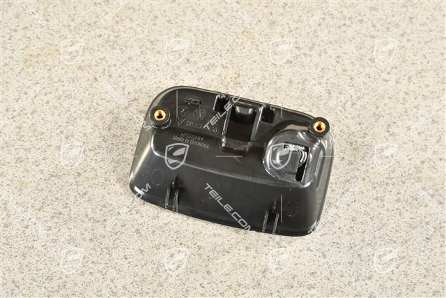 Uchwyt, rączka schowka z czarną podstawą