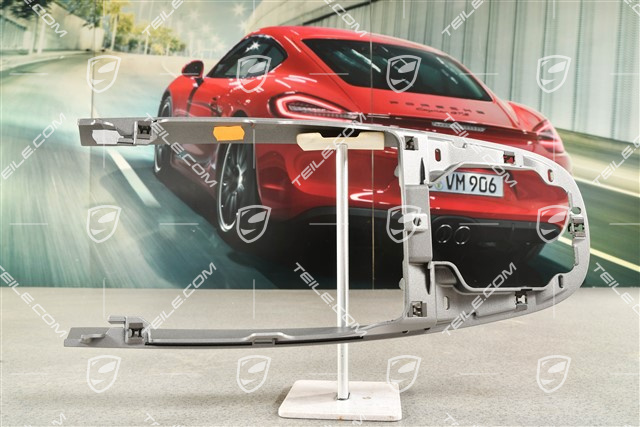 Frame Cover / Console centre, Shifter Trim / panel, Volcano grey