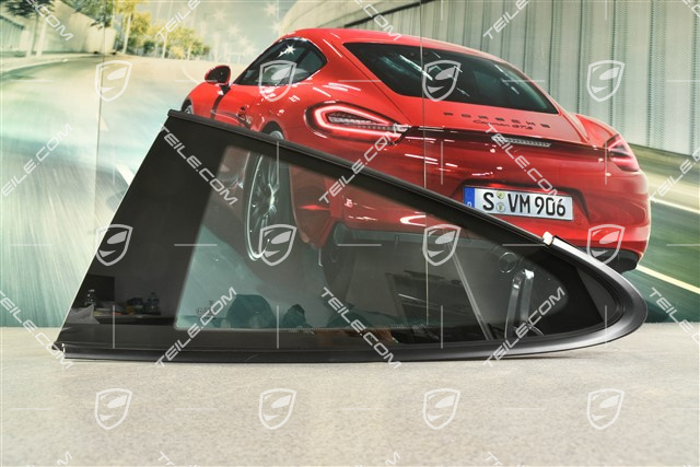 Szyba boczna, coupé, rally black, L