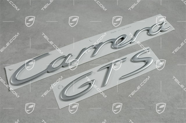 "Carrera GTS" Schriftzug "Carrera GTS" Schriftzug