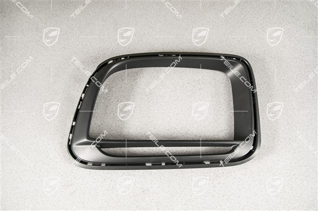 Reataining frame, Matt Black, L