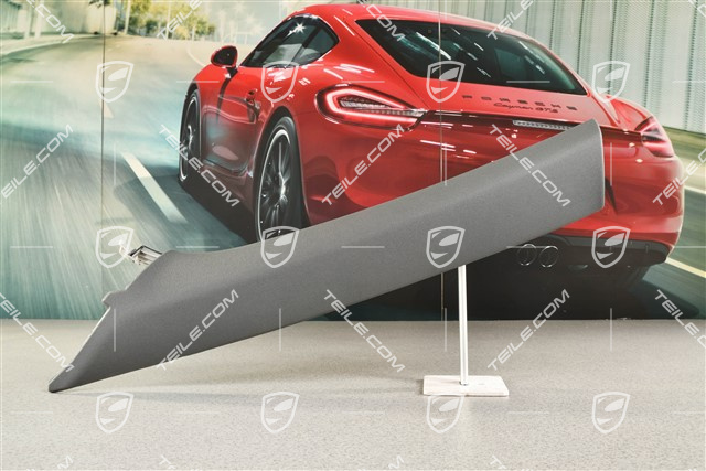 Verkleidung von A-Säule, Schiefergrau, L