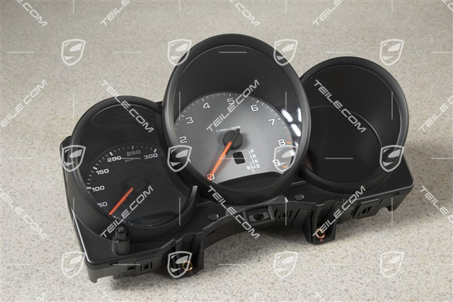 Kombiinstrument, PDK-Getriebe, Zifferblätter in Silber