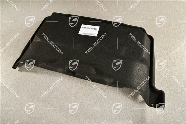 Tapicerka bagażnika, ściany przedniej, osłona zamka
