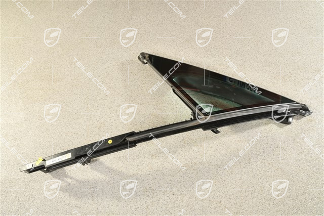 Tür / Seitenscheibe, dreieckig, vorne, Wärmeschutzglas grün, L