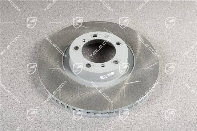 Brake disc, 18-inch, brake calliper in silver, R