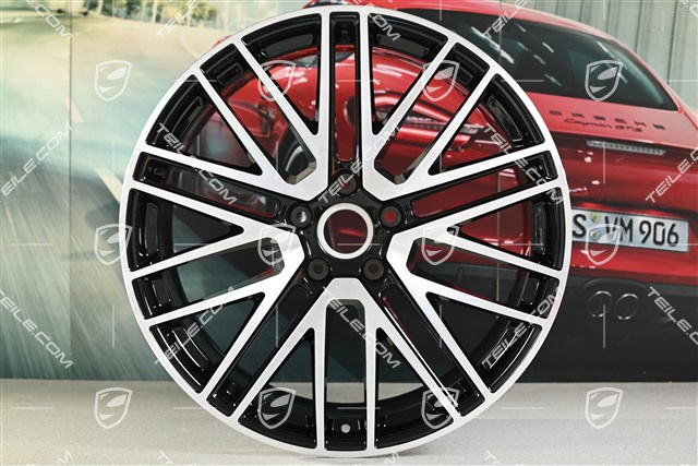 22-inch wheel Turbo Design, 11,5J x 22 ET61, black high gloss