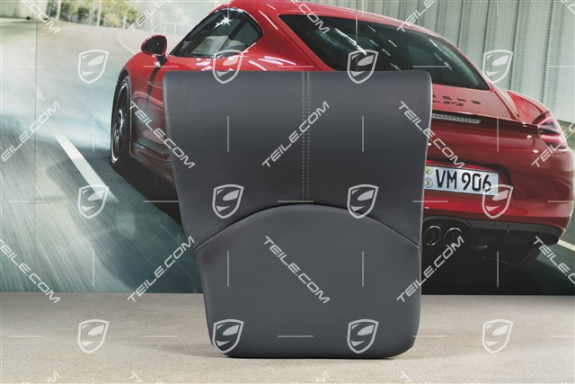 Back seat lower / cushion, Cabrio, leather, Sea blue (Not for Japan), L