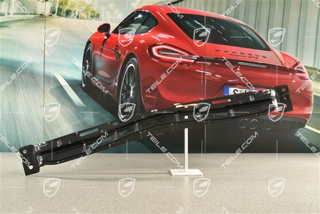 Einstiegsleiste, hinten, aussen, Satinschwarz, R