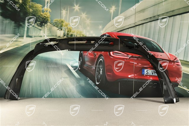 Turbo, Rear bumper lower cover / diffuser