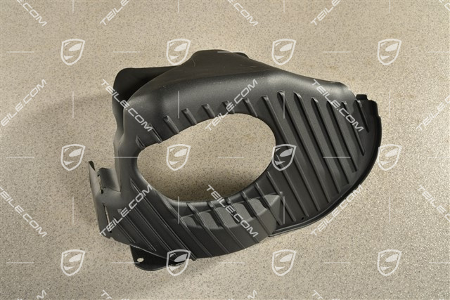 C2 / C2S, Abdeckung Verkleidung Bremskraftverstärker, Satinschwarz