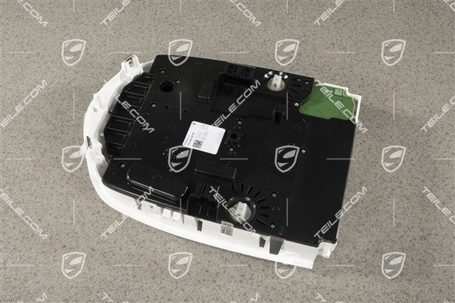 Konsola / zespół przełączników w podsufitce, czujniki parkowania przód tył, oświetlenie w wersji podstawowej, Bez otwierania garażu