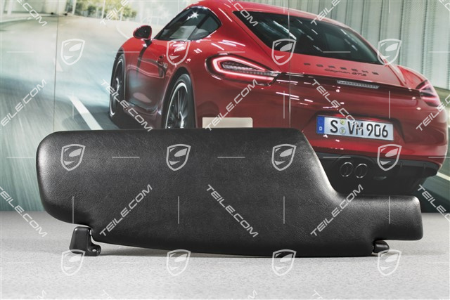 Sonnenblende, mit Spiegel, Schwarz, Cabrio / Targa, L