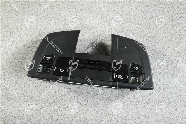 Dachkonsole, Innenlichtpaket, Mit Einparkhilfe vorn und hinten / Advanced Airbag Schwarz, Cabrio/Targa