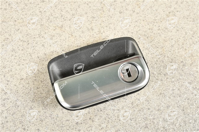 Uchwyt, rączka schowka z czarną podstawą