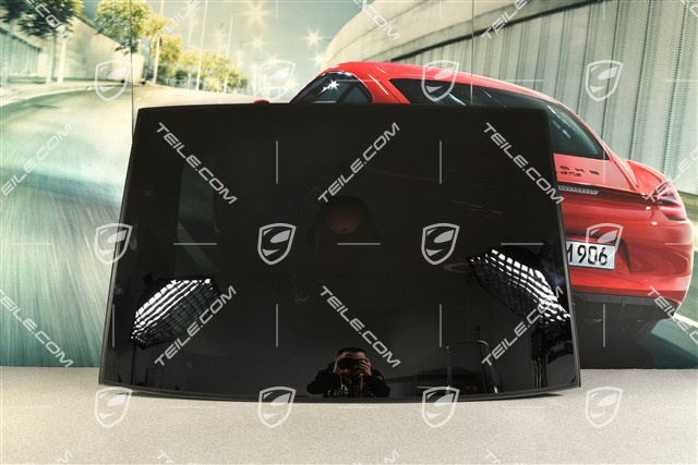 Glass, Elektrische Glasschiebedach