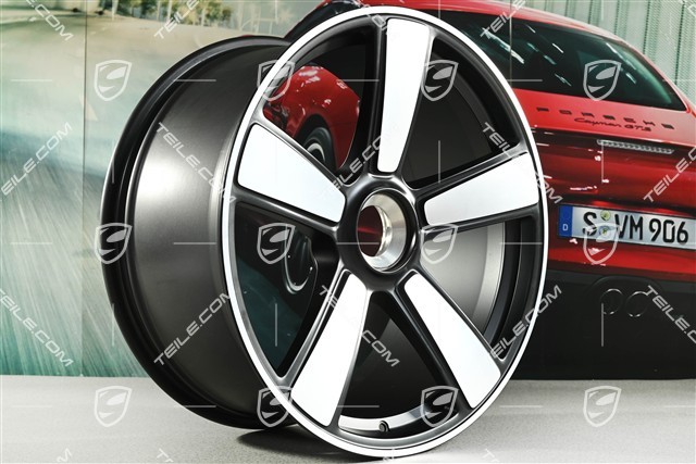 20" Sport Classic wheel rim, 9J x 20 ET44, black satin matt