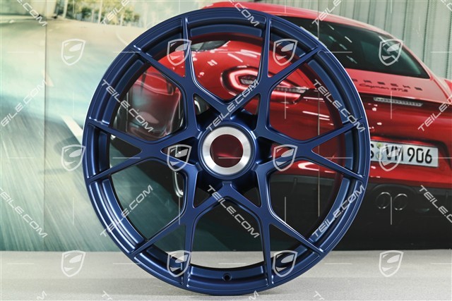 GT4RS 20" Felgen Satz, Aluminium, 8,5J x 20 ET61 + 11J x 20 ET50, indigoblau
