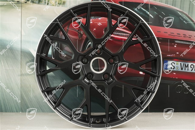 21" Felga RS Spyder, 11,5J x 21 ET67, czarny satynowy półmat