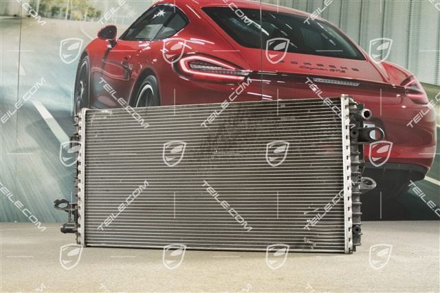 Radiator, rear end, R