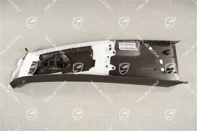 Einstiegleiste B-säule, Stoff, Espresso, R