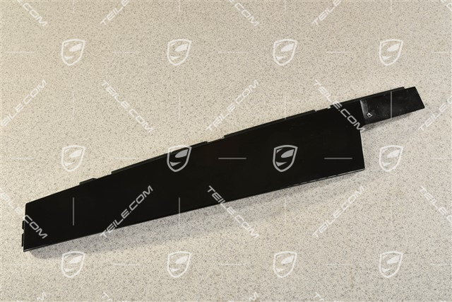 B-pillar outer cover, Front, Black, Coupe, R