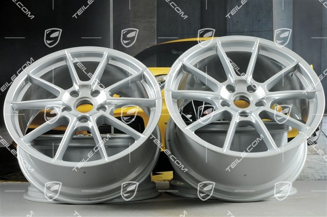 20" "Spyder" / "718 Sport" Felgensatz, Felgen 8,5J x 20 ET57 + 10,5J x 20 ET47