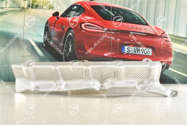 2,0L, Centre tunnel heat protection, underbody, L