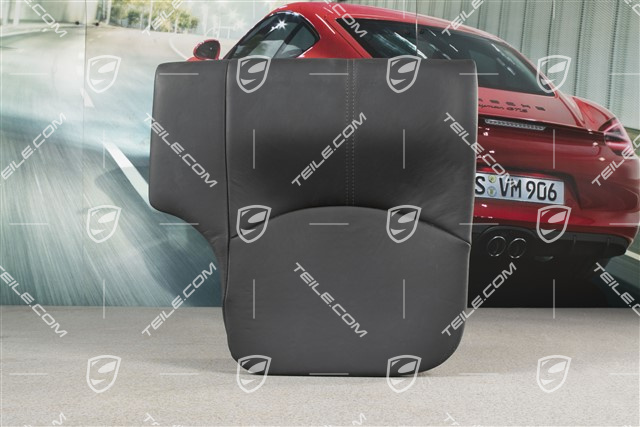 Notsitzkissen, Coupe/Targa, Leder, Schwarz, L