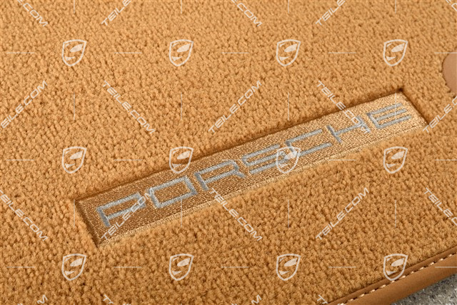 Fußmatten / Fussmattensatz, Velours, Beige / RHD